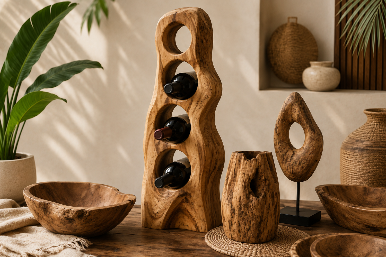 Natural Wood Decor