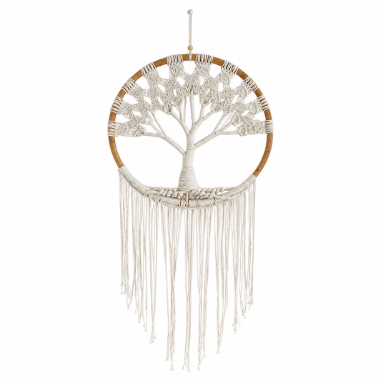 Boho Macrame Wall Hanging “Tree of Life” – Handmade | 120 cm